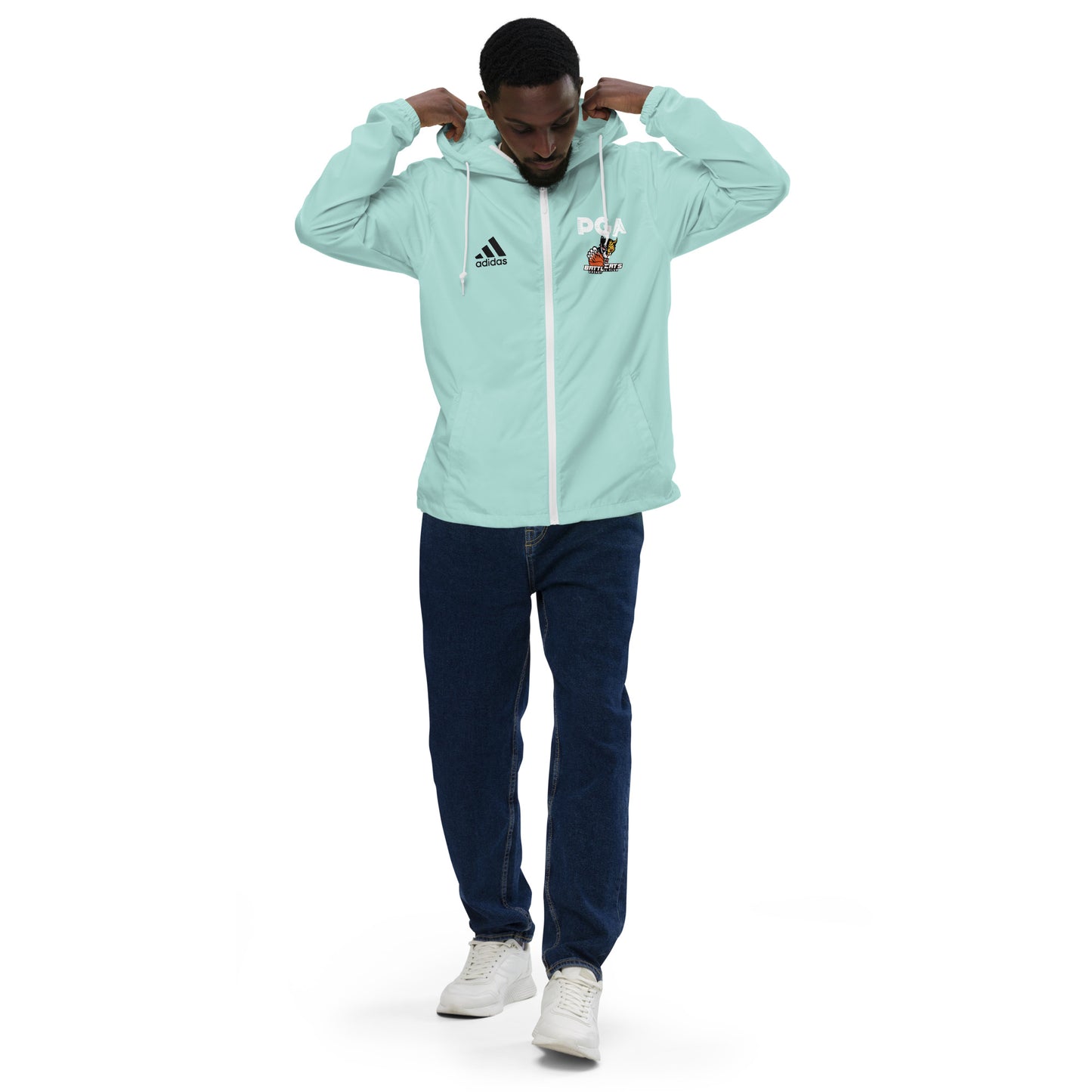 PGA X PUMA ALPHA ADIDAS lightweight zip up windbreaker