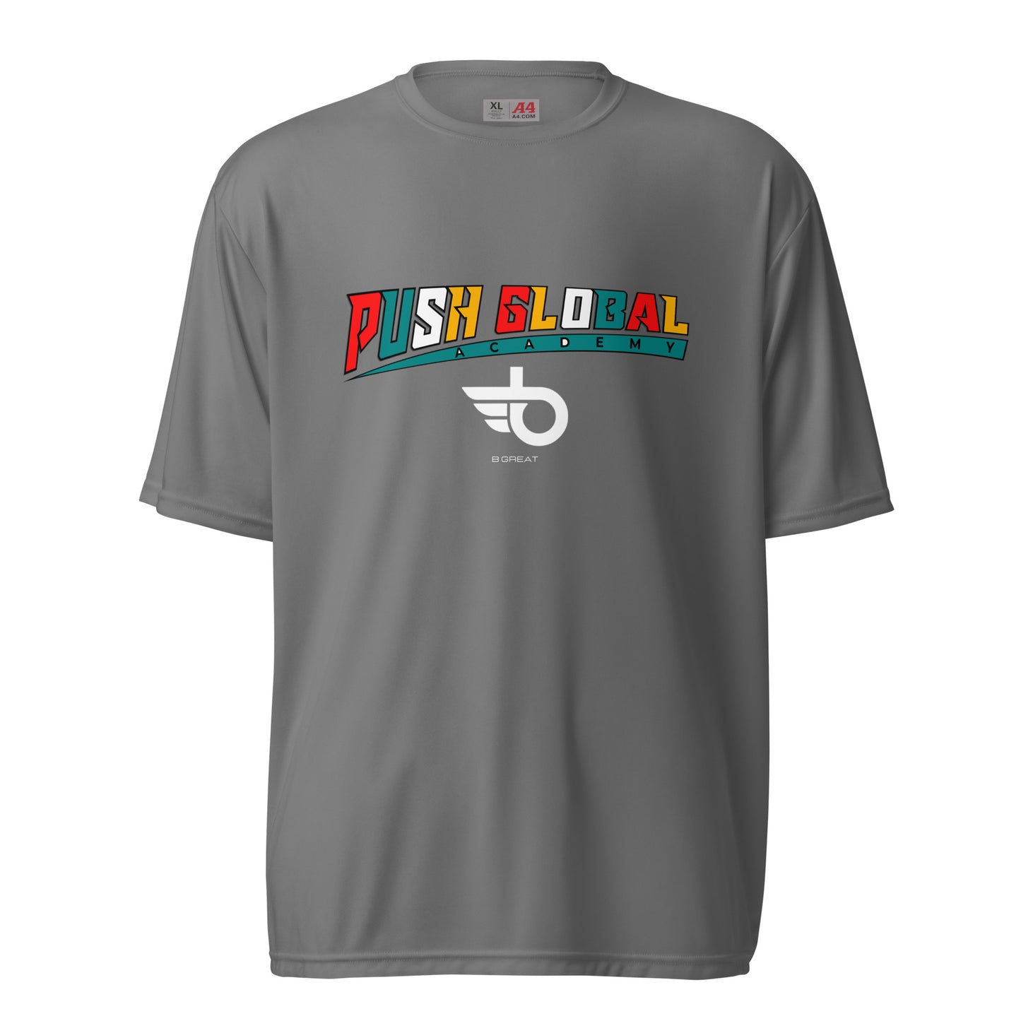 Be Great Unisex performance crew neck t-shirt