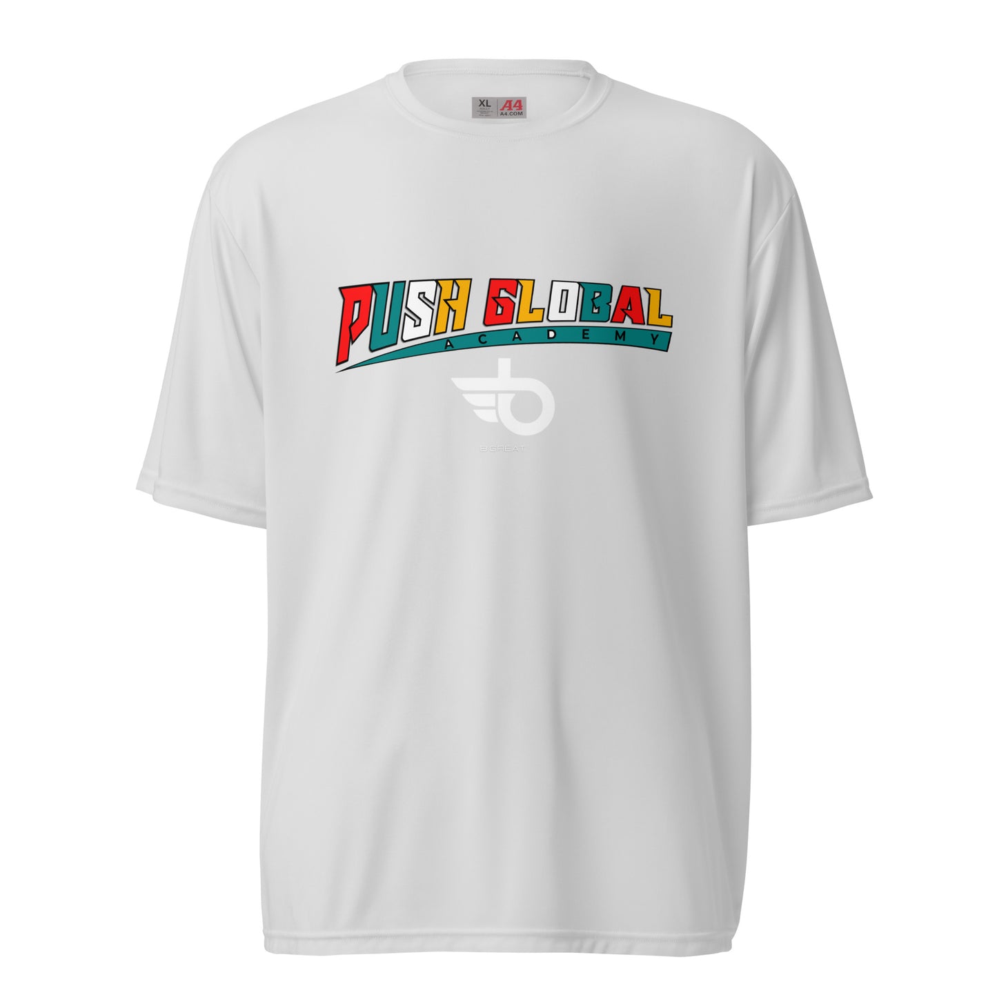 Be Great Unisex performance crew neck t-shirt