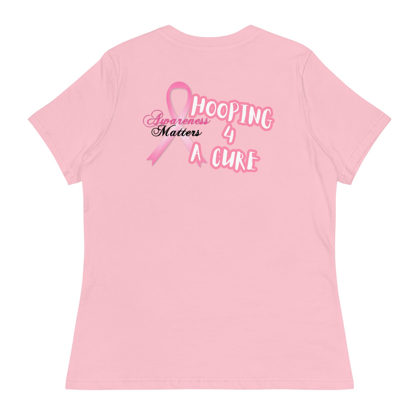 A2I Women's Cancer Awareness T shirt(LIMITED EDITION) embriodery