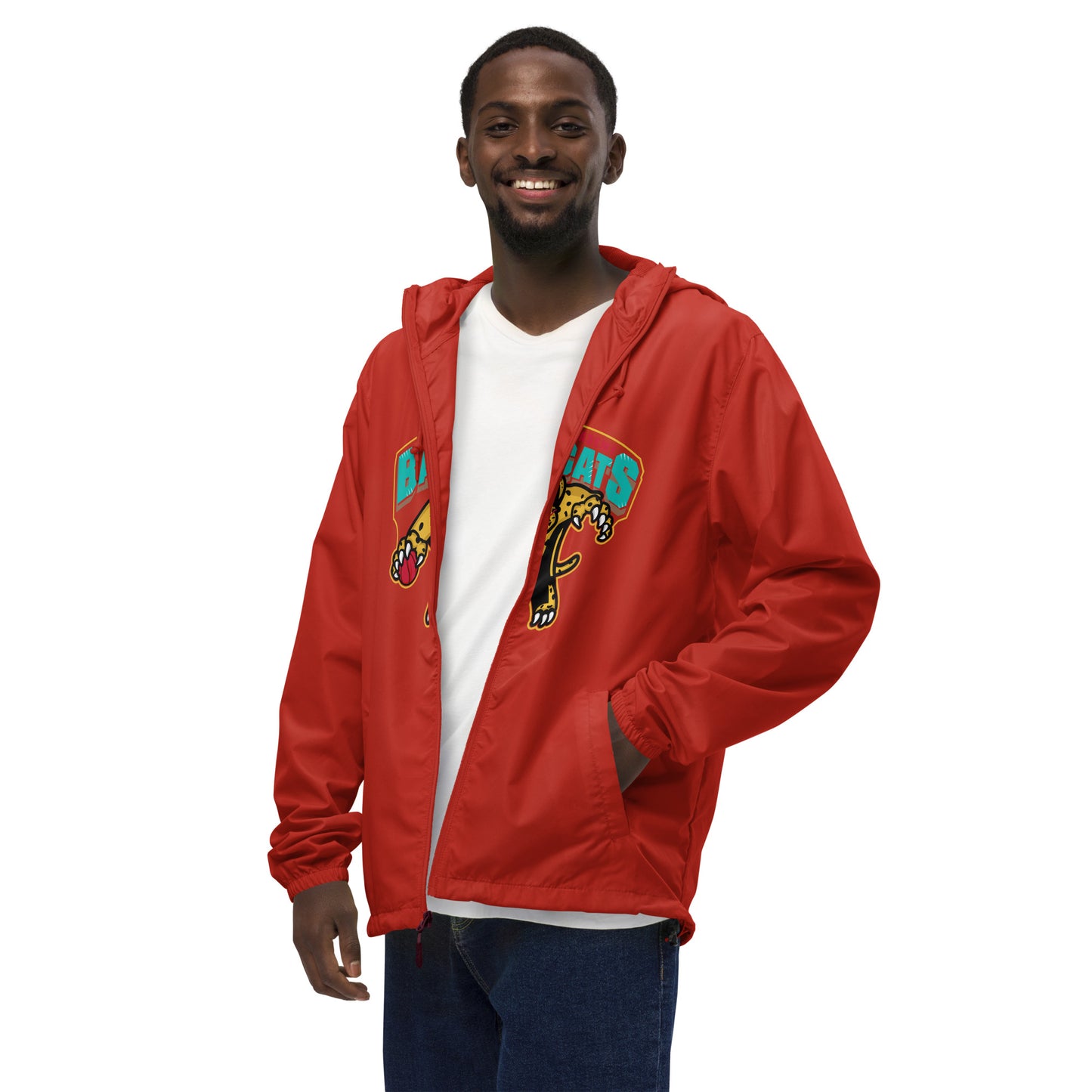 BATTLECATS zip up windbreaker