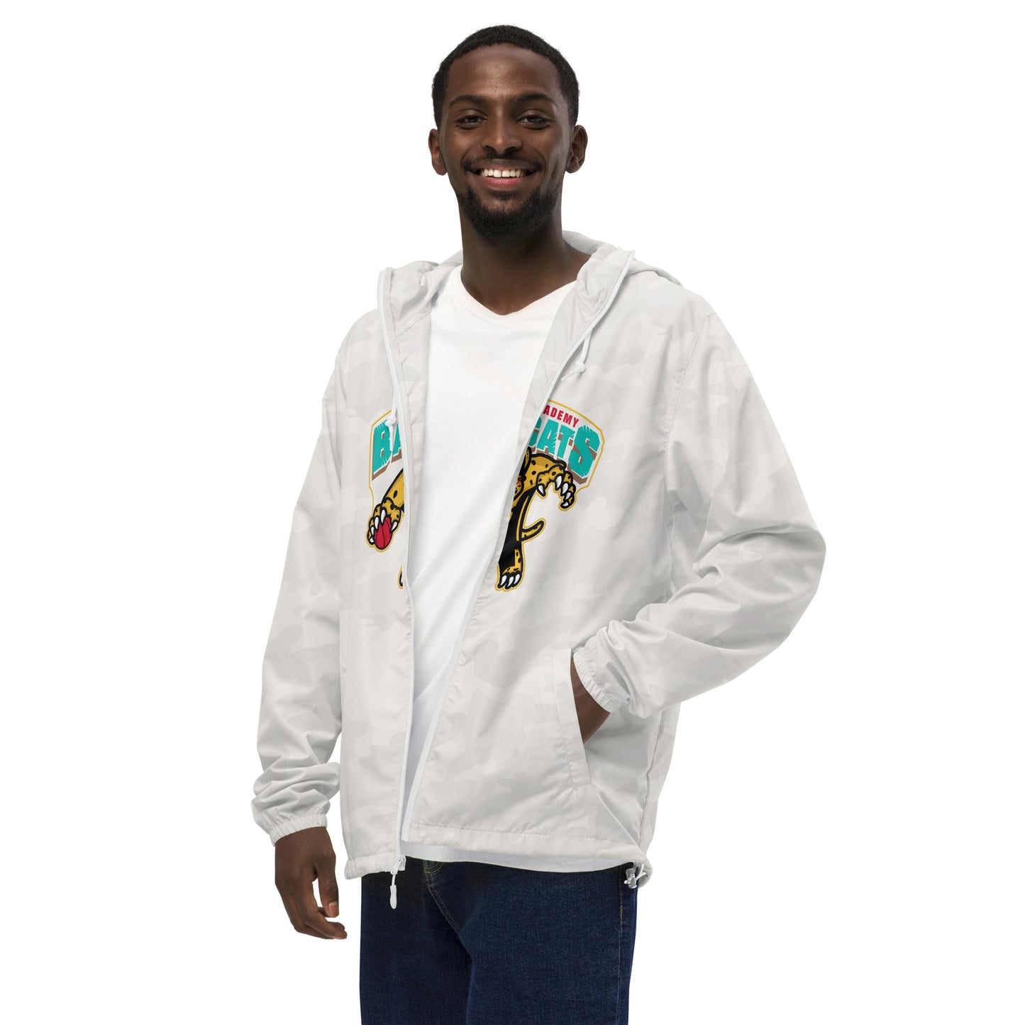 BATTLECATS zip up windbreaker